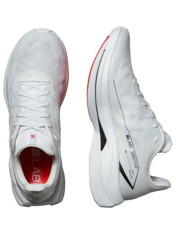 Salomon S/Lab Spectur White/Fiery Red/Black Shoes | WHITE/FIERY RED/BLACK