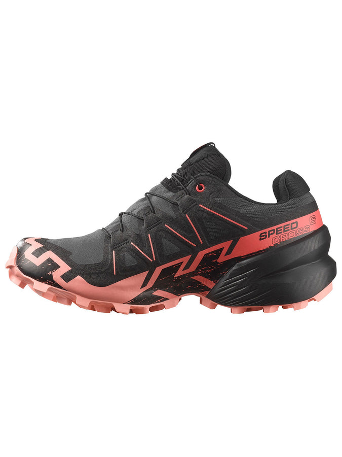 Salomon Speedcross 6 GTX Nine Iron/Black/Flamingo Pink Shoes | NINE IRON/BLACK/FLAMINGO PINK