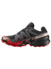 Salomon Speedcross 6 GTX Black/Fiery Red/Almond Milk Shoes