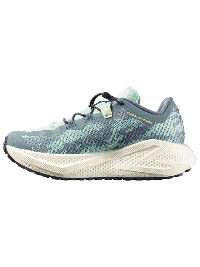 Salomon Aero Glide 4 GRVL Stormy Wthr/Lchn Shoes Spring 2026 | STORMY WTHR/LICHEN/VANILLA ICE