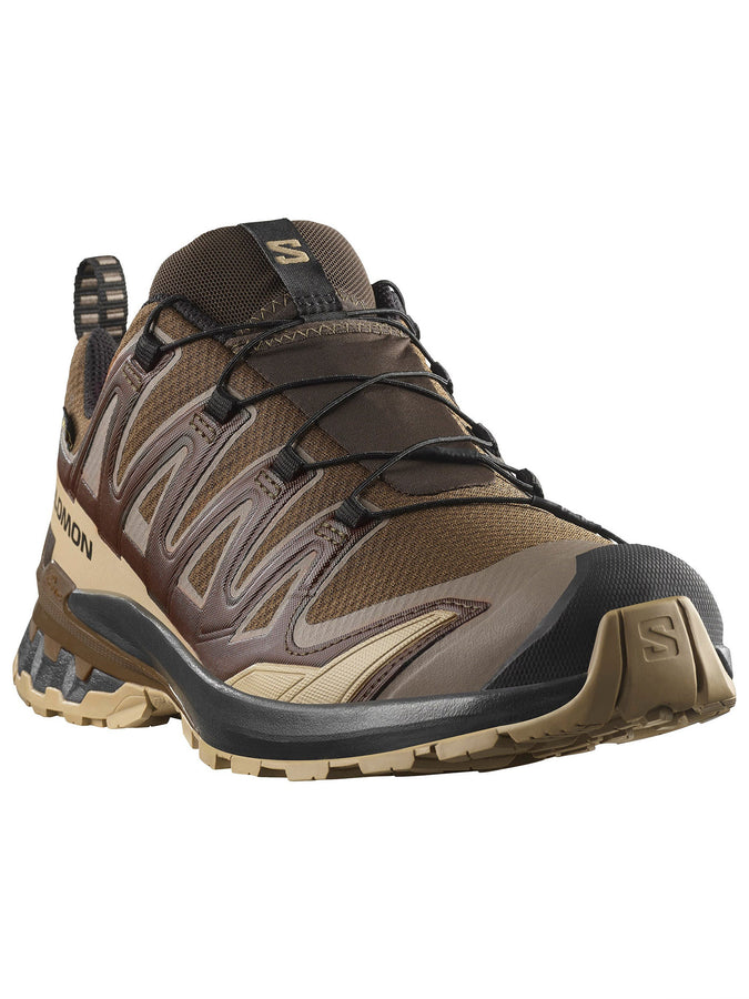 Salomon XA Pro 3D V9 GTX Dark Earth/Tan/Blk Shoes Spring 2026 | DARK EARTH/DESERT TAN/BLACK