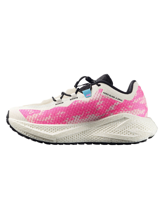 Salomon Aero Glide 4 GRVL Vanilla Ice/Pink Shoes Spring 2026 | VANILLA ICE/KNOCKOUT PNK/BLACK