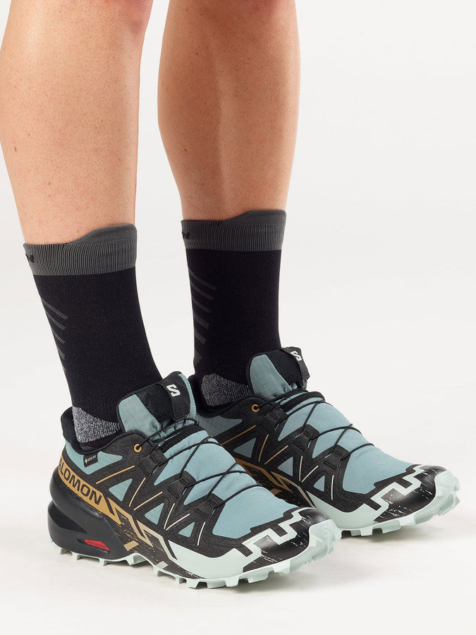 Salomon Speedcross 6 GTX Trooper/Black/Wood Thrush Shoes | TROOPER/BLACK/WOOD THRUSH