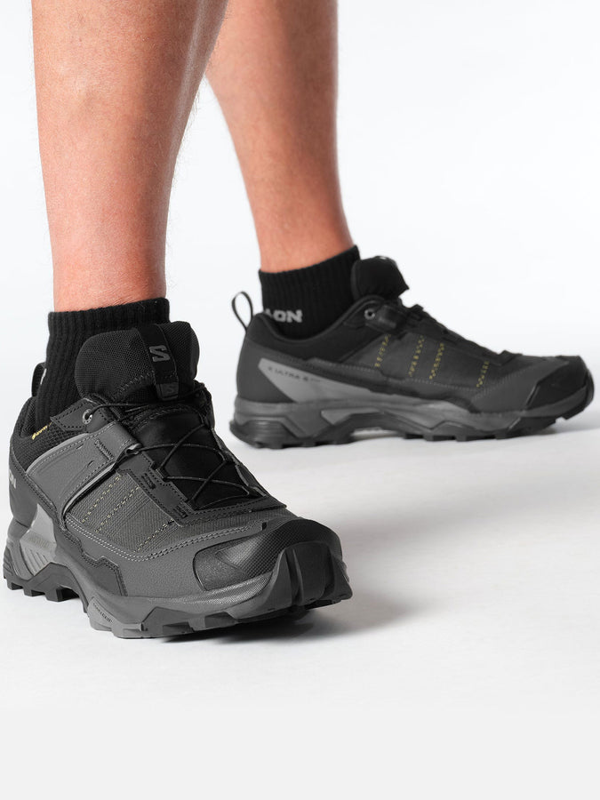 Salomon X Ultra 5 GTX Black/Asphalt/Castlerock Shoes | BLACK/ASPHALT/CASTLEROCK