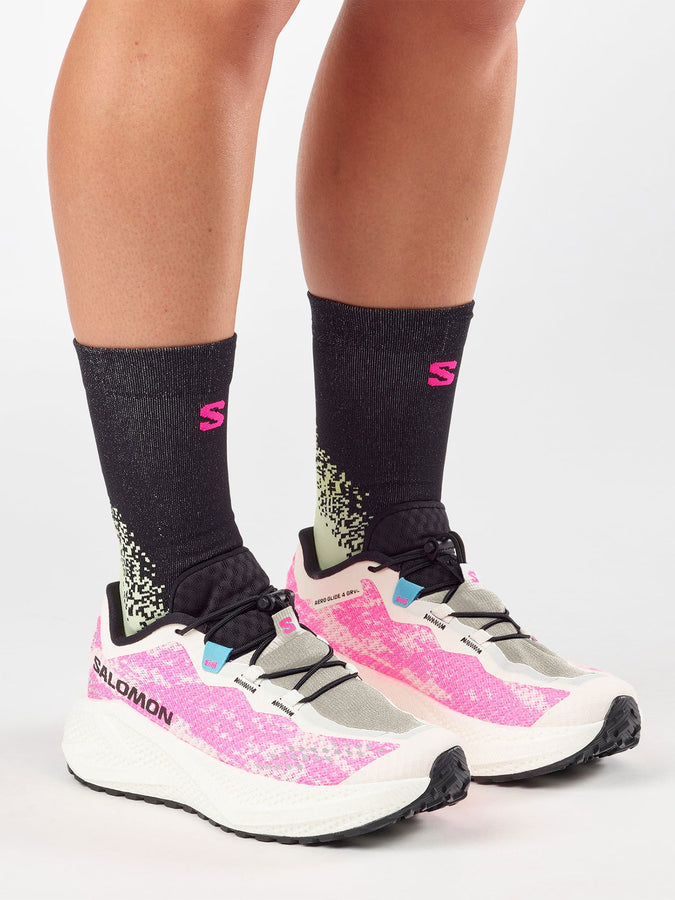 Salomon Aero Glide 4 GRVL Vanilla Ice/Pink Shoes Spring 2026 | VANILLA ICE/KNOCKOUT PNK/BLACK