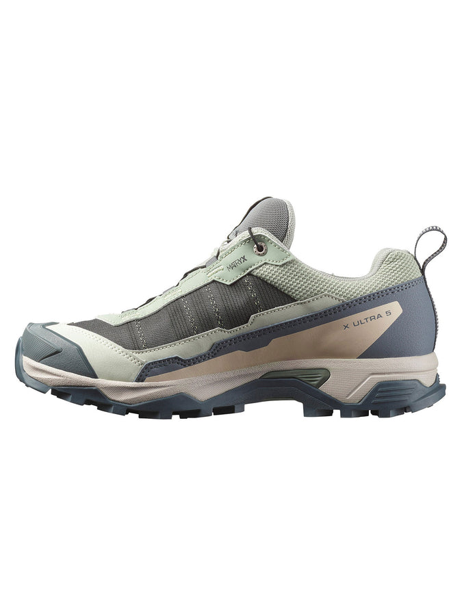 Salomon X Ultra 5 GTX Seagrass/Turbulence/Tender Peach Shoes | SEAGRASS/TURBULENCE/TNDR PEACH