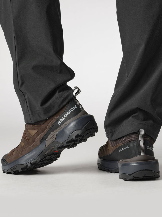 Salomon X Ultra 360 Leather GTX Dark Earth/Sharkskin Shoes | DARK EARTH/DELICIOSO/SHARKSKIN