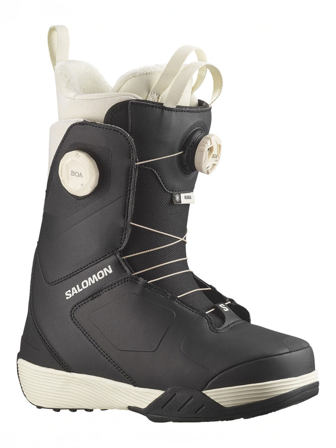 Salomon Kiana Dual BOA Black Snowboard Boots 2026 | BLACK