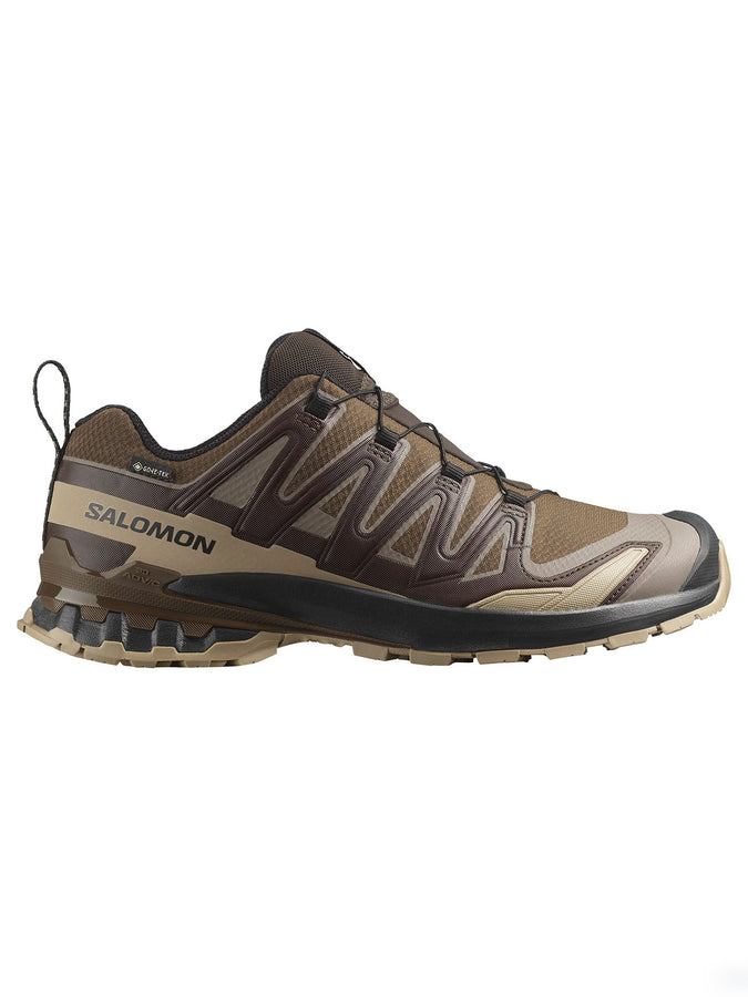 Salomon XA Pro 3D V9 GTX Dark Earth/Tan/Blk Shoes Spring 2026 | DARK EARTH/DESERT TAN/BLACK