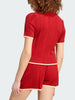 Adidas Firebird Red Short Sleeve Polo Fall 2026