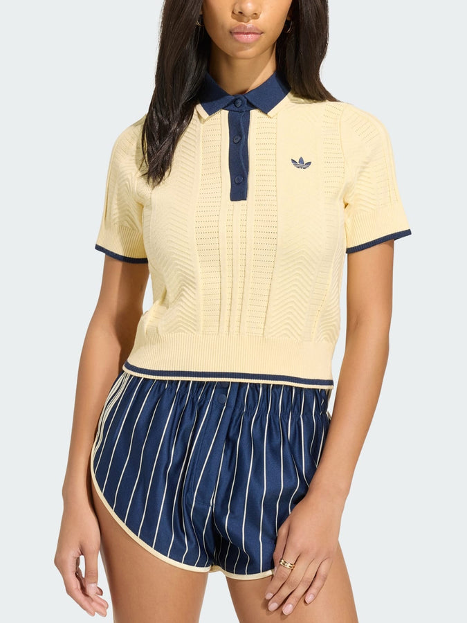 Adidas Firebird Vanilla Short Sleeve Polo Fall 2026 | VANILLA