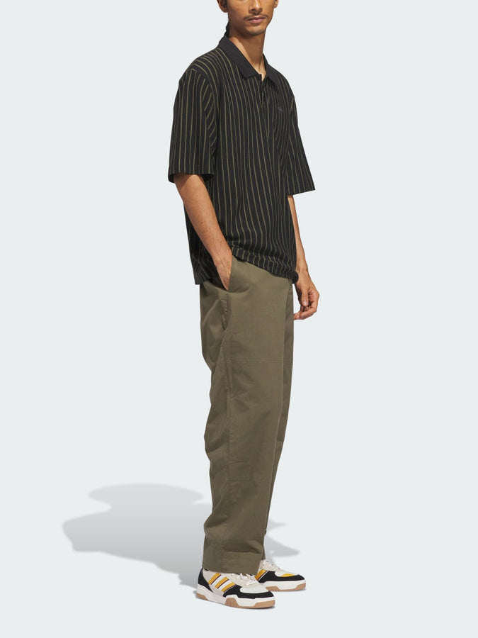 Adidas Skate Classic Black/Olive Strata Polo Spring 2026 | BLACK/OLIVE STRATA