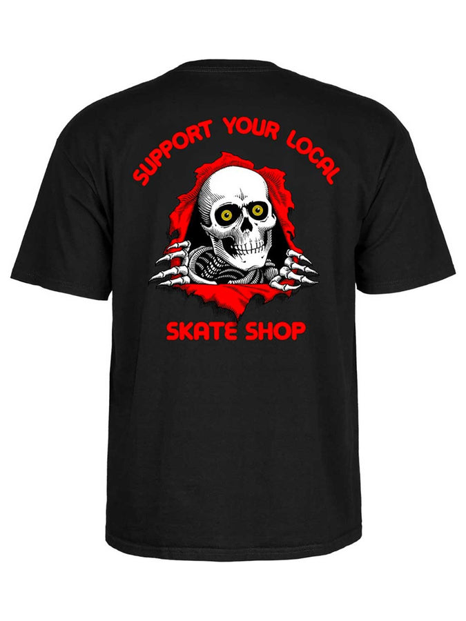 Powell-Peralta Support Your Local Shop T-Shirt Spring 2024 | BLACK