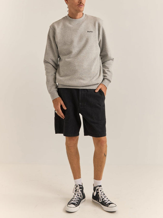 Rhythm Brand Crewneck Sweatshirt Fall 2026 | GREY HEATHER