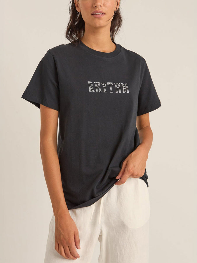 Rhythm Flagship Boyfriend T-Shirt Fall 2026 | BLACK