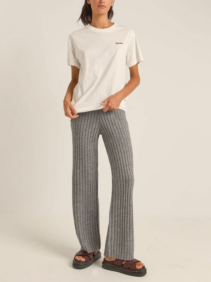Rhythm Logo Boyfriend T-Shirt Fall 2026 | WHITE