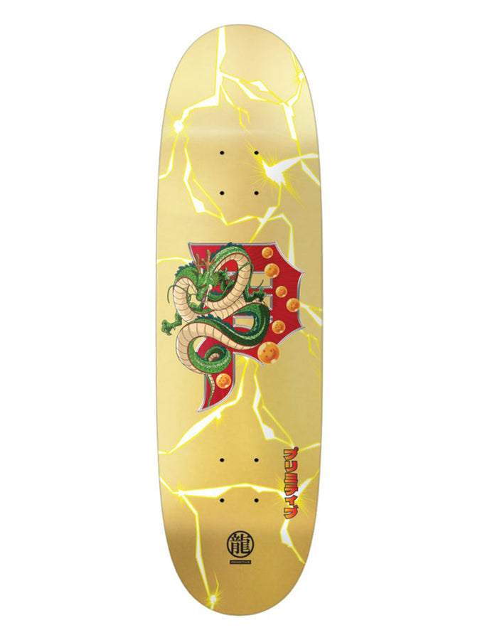 Primitve Shenron Dirty P Egg x Dragon Ball Z Skateboard Deck | GOLD