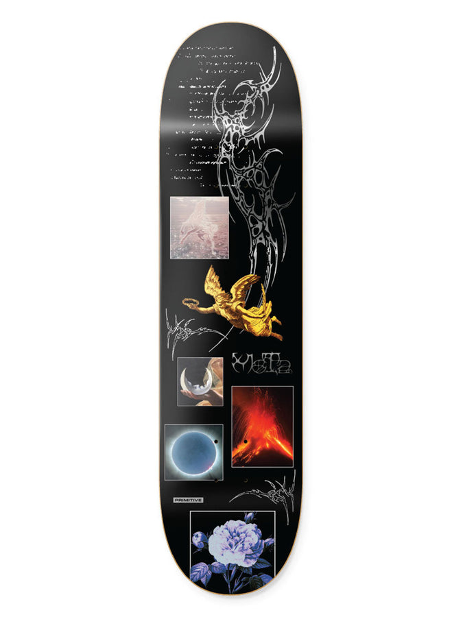 Primitive Mota Energy 8.0’’ Skateboard Deck | BLACK