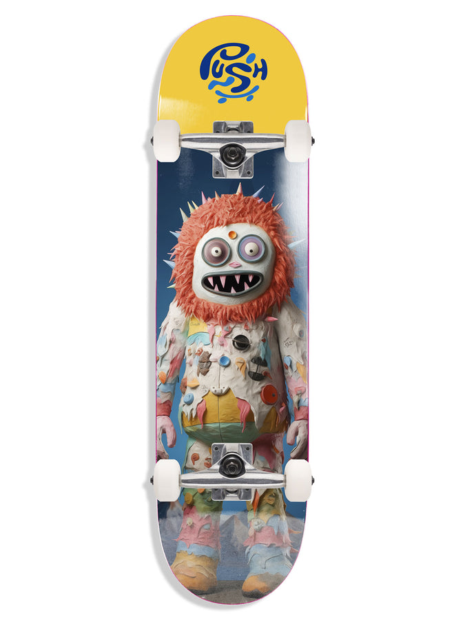 Push Fp Frosty Soft Top 6.5'' Complete Skateboard | RED/BLUE