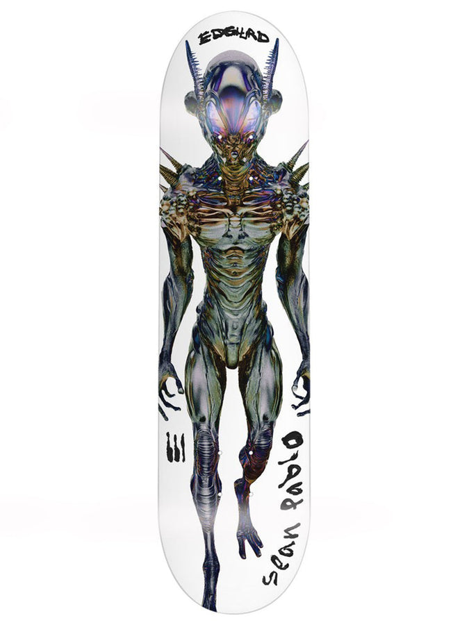 EDGLRD Flexrx Sean Pablo 8.18'' Skateboard Deck 2025 | WHITE