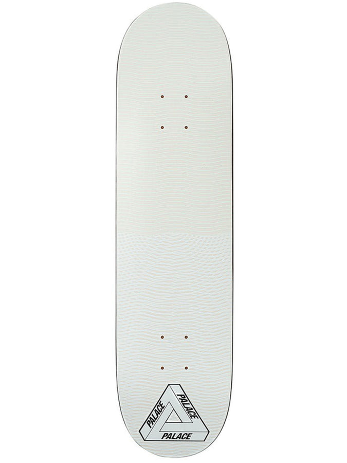 Palace Trippy UV 8.1 Skateboard Deck | WHITE