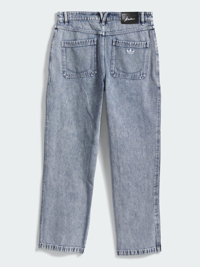 Adidas Skate Kader Acid Wash Light Grey Jeans Spring 2026 | LIGHT SOLID GREY