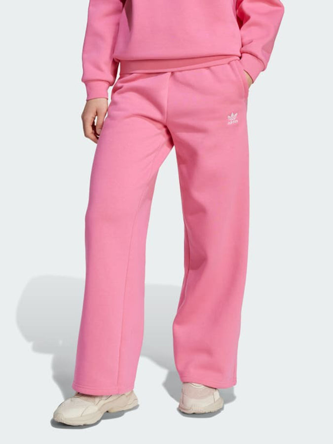 Adidas Adicolor Essential Wide Rose/White Pants Fall 2025 | PINK FUSION/WHITE