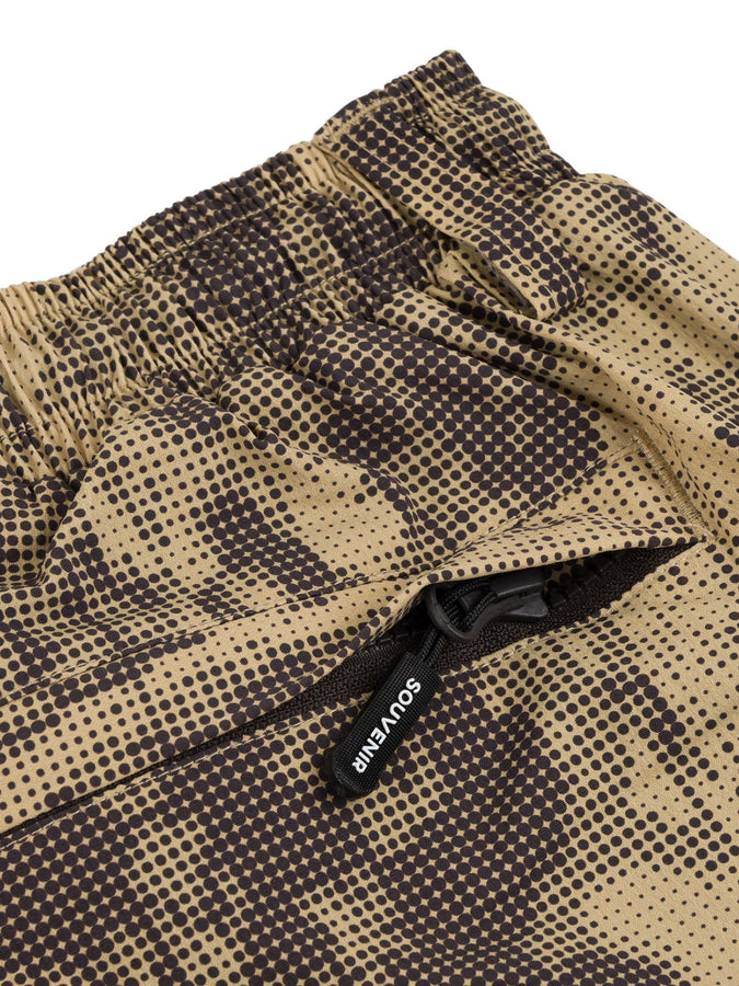 Souvenir Parachute Pants Winter 2026 | BROWN BLOTCH PRINT