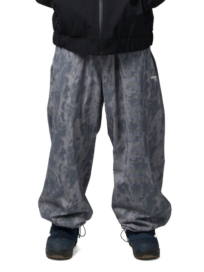 Souvenir Parachute 2027 – Insulated Pants | COOL GREY BLOTCH PRINT