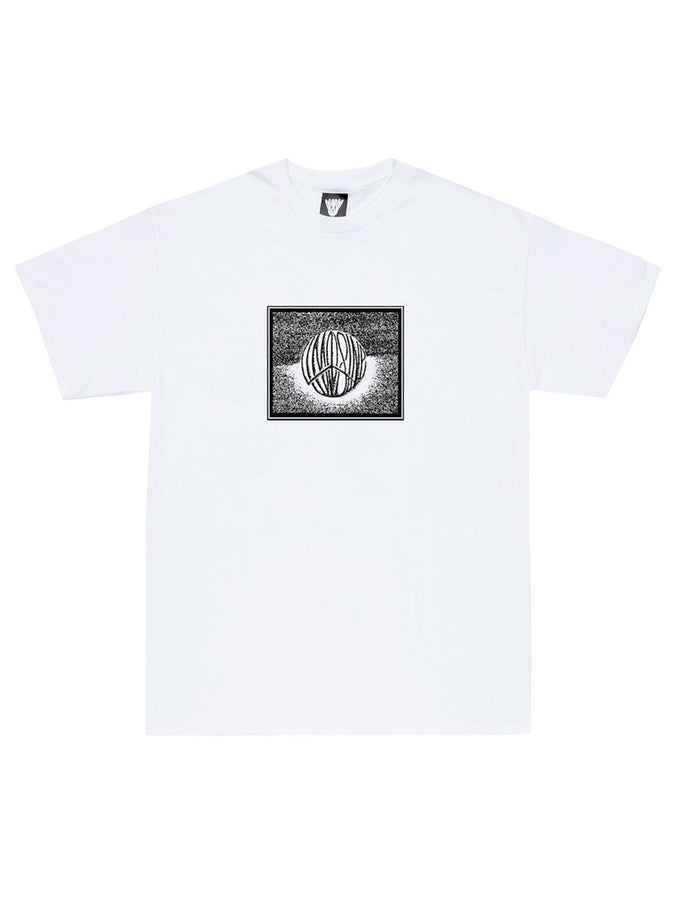 Limosine Peace Ball Short Sleeve T-Shirt Summer 2024 | WHITE