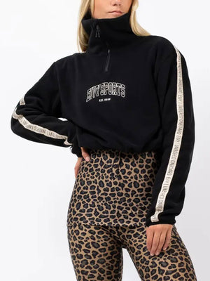 Eivy Peg Zip Cropped Black Polar Winter 2025