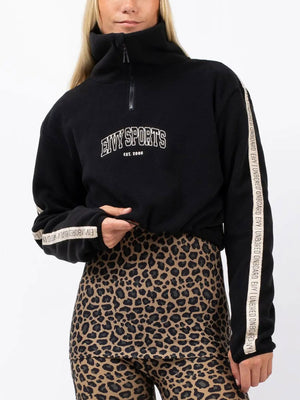 Eivy Peg Zip Cropped Black Polar Winter 2025