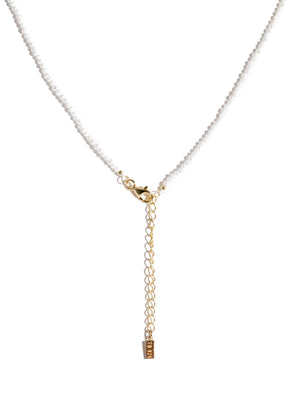 Treasure Box Infinity Freshwater Pearl Necklace In Gold