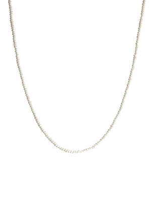 Treasure Box Infinity Freshwater Pearl Necklace In Gold