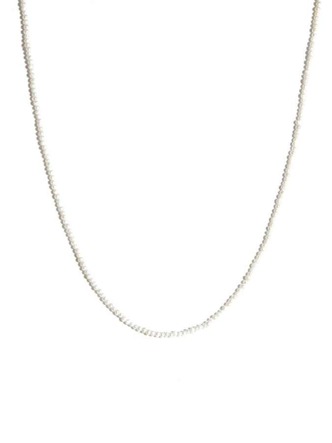 Treasure Box Infinity Freshwater Pearl Necklace In Gold | GOLD