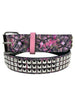 Loosey Camo Stud Pink Belt