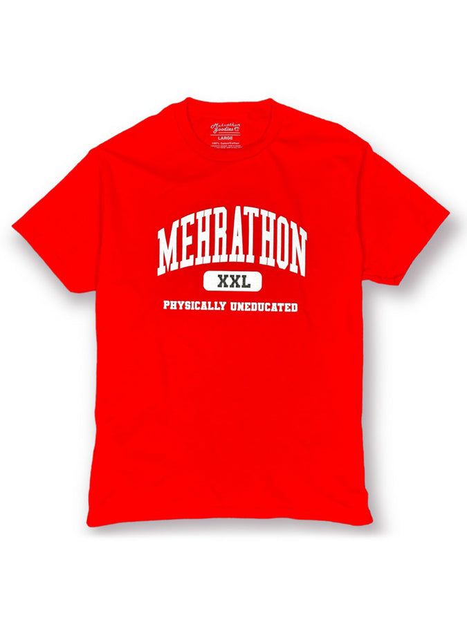 Mehrathon Physically Uneducated T-Shirt Fall 2023 | RED