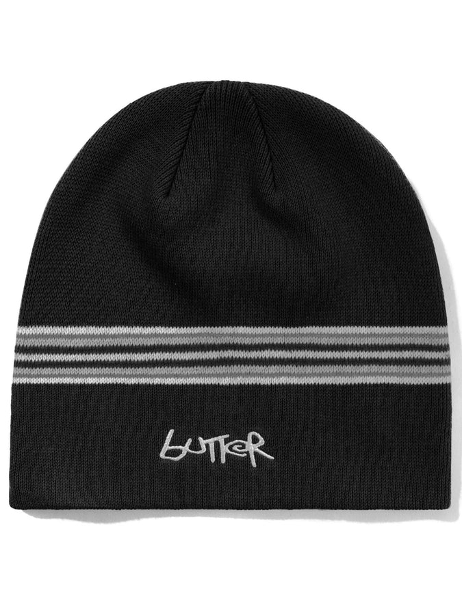 Butter Goods Pier Skully Beanie | BLACK