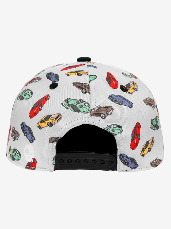 Headster Pitstop Snapback Hat | WHITE SAND