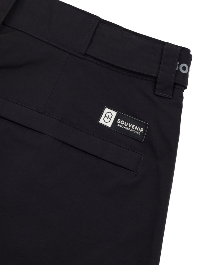 Souvenir Pleated Chino Pants Winter 2026 | BLACK