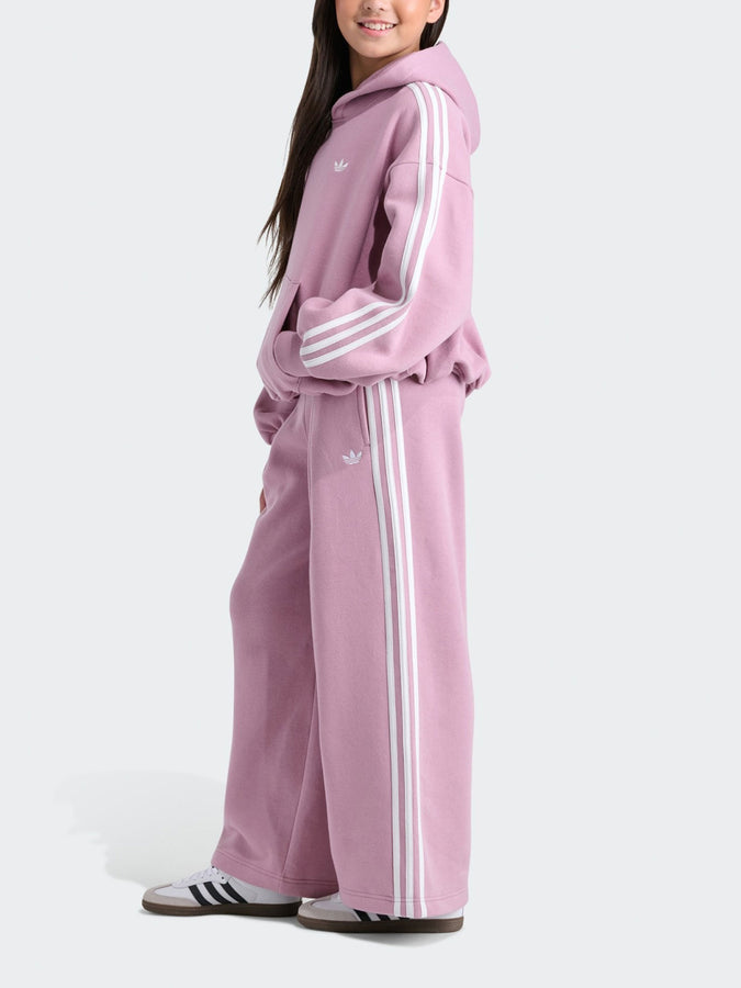 Adidas Pleated Fleece Mauve Pants Fall 2026 | MAUVE