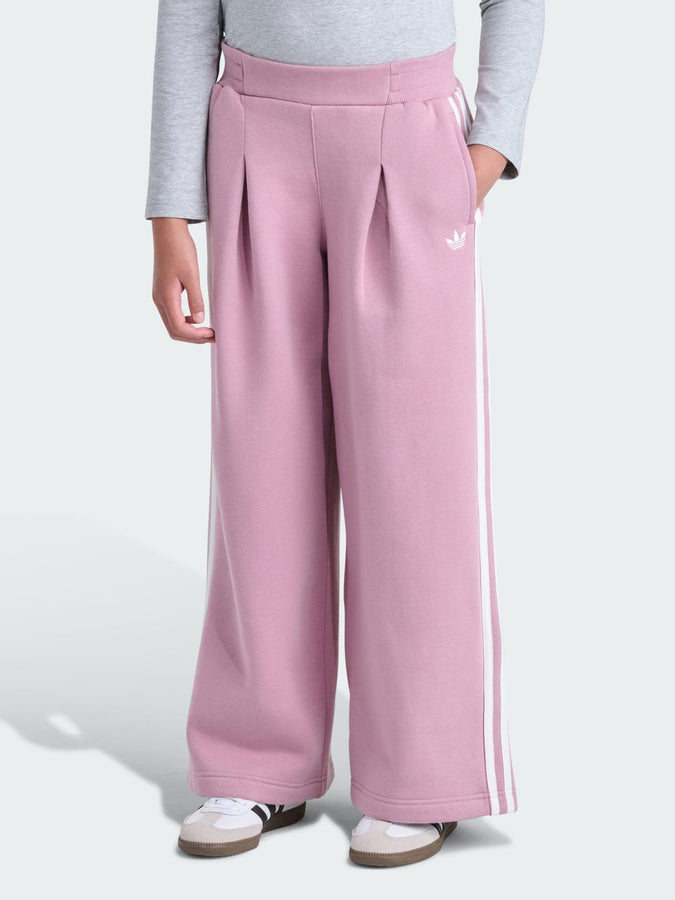 Adidas Pleated Fleece Mauve Pants Fall 2026 | MAUVE