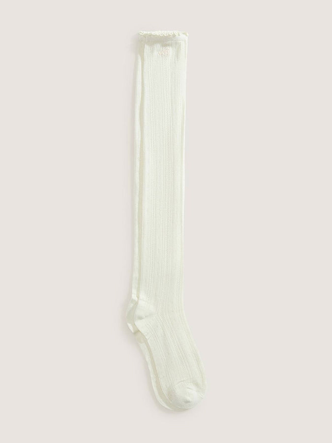 Vans Pointelle Knee Hi Socks | MARSHMALLOW (FS8)