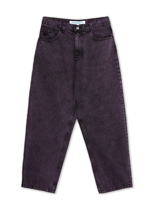POLAR skate bigboy jeans purple black xsディッキーズ