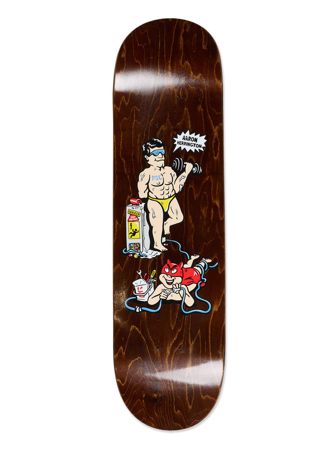 Polar Aaron Herrington Pumping Iron 8.5'' Skateboard Deck | ASSORTED