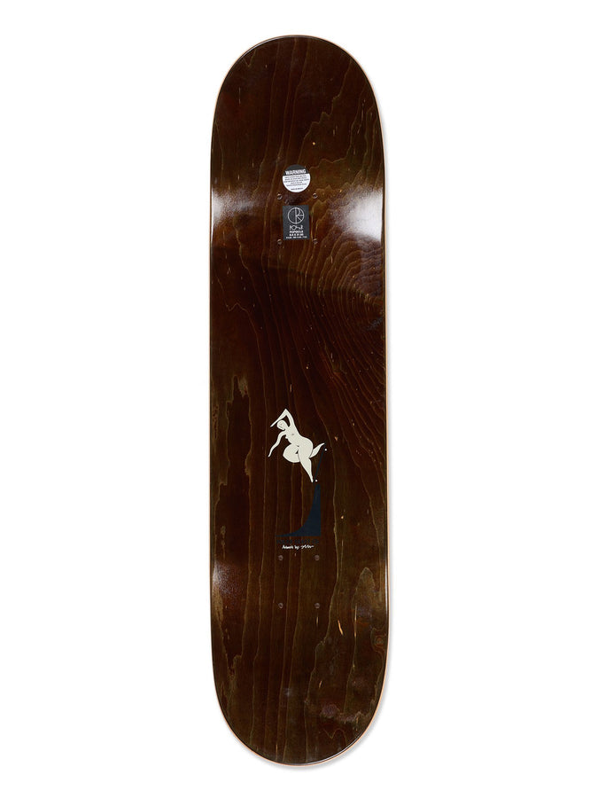 Polar Oskar Rozenberg BS Noseblunt Burnt Red Skateboard Deck | BURNT RED