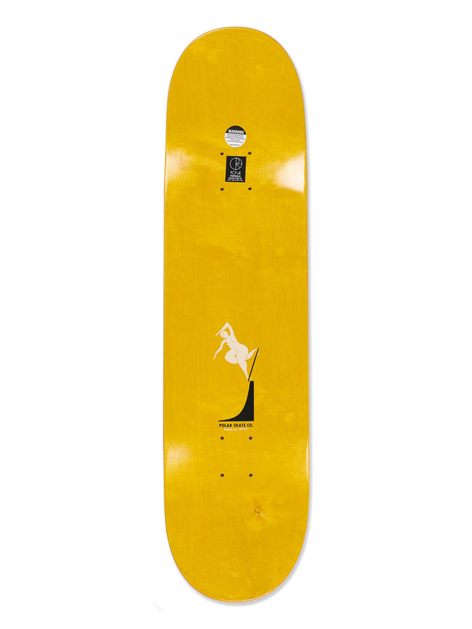 Polar Oskar Rozenberg BS Noseblunt Cream Skateboard Deck | CREAM