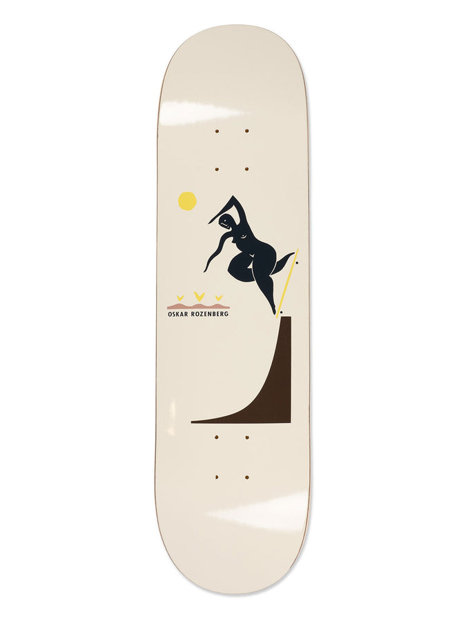Polar Oskar Rozenberg BS Noseblunt Cream Skateboard Deck | CREAM