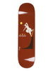 Polar Oskar Rozenberg BS Noseblunt Burnt Red Skateboard Deck