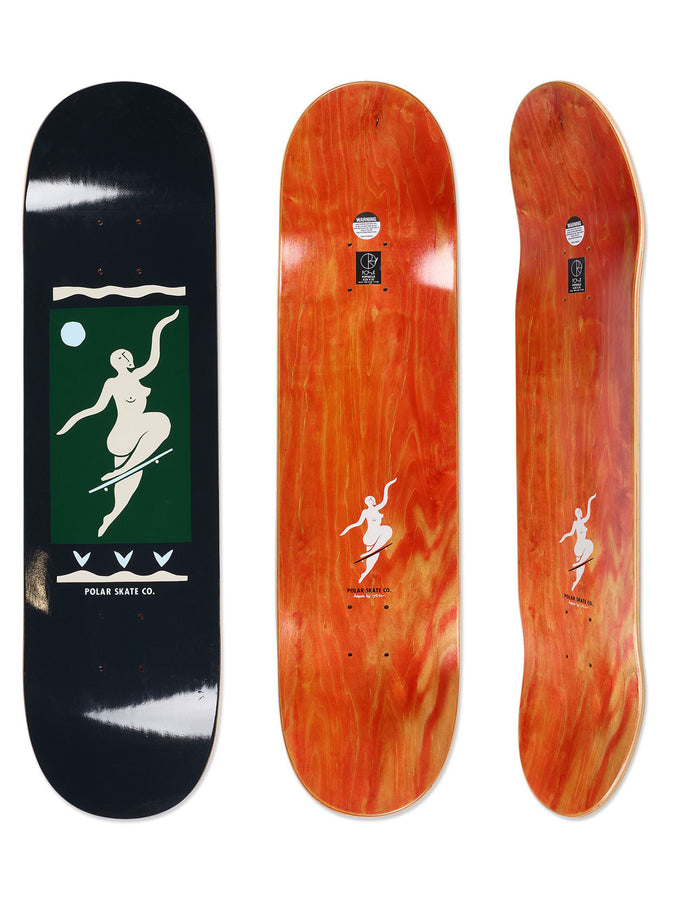 Polar No Comply Charcoal 8.25'' & 8.5'' Skateboard Deck | CHARCOAL